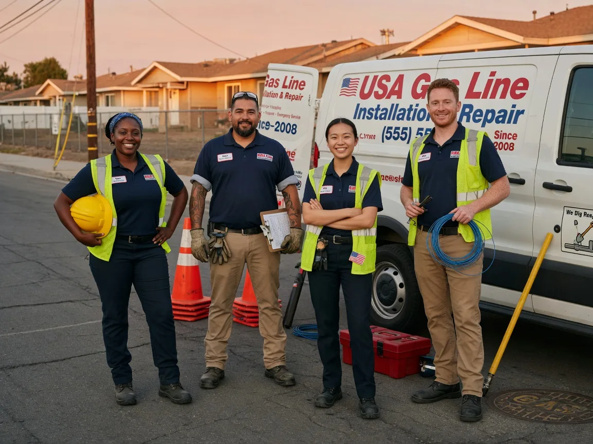 Gas Line Installation company in Marlin, TX